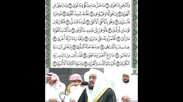سورة النجم قراءة الشيخ بندر بليلة