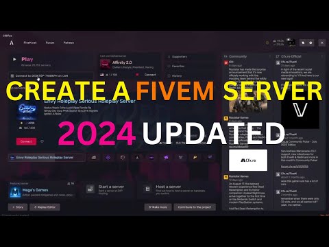 How to make your own FiveM server just in 10 minutes - Neterra