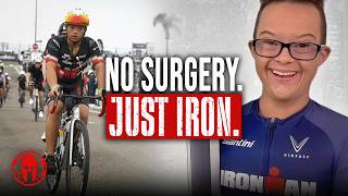 He Has Down Syndrome and Completes Ironmans Alone | Man of Iron