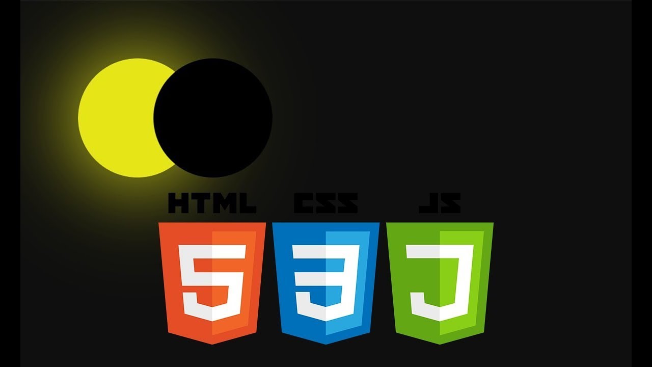 Penjelasan Tentang Membuat Effect Gerhana Matahari Html Css Javascript ...