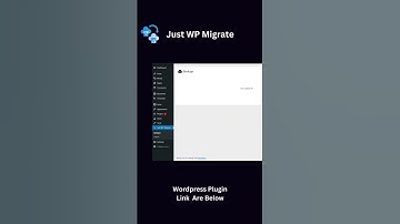 Just WP Migrate (wordpress plugin)
