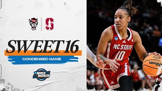 NC State vs. Stanford - Sweet 16 NCAA tournament extended highlights
