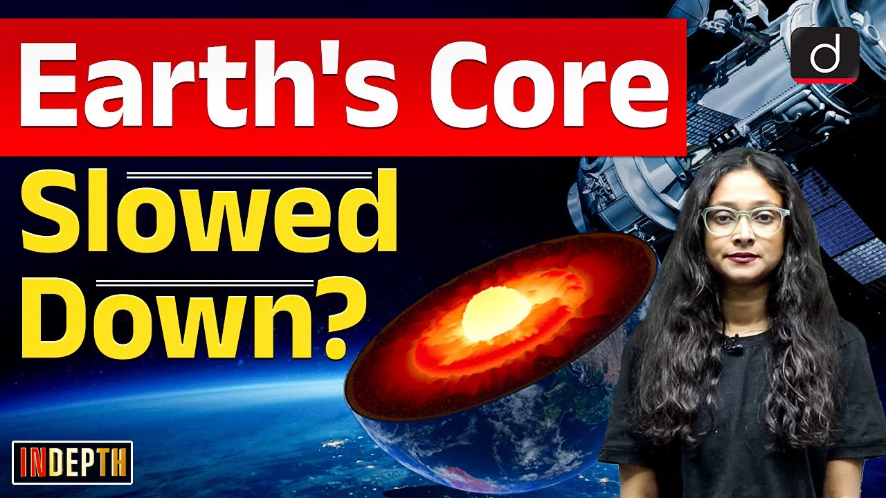 Earth’s Inner Core Slowing Down?| InDepth | Drishti IAS English-Watch on Youtube