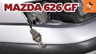 How to change Indicator Bulb on MAZDA 626 V (GF) - online free video