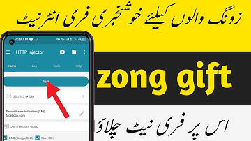 Zong premium Free internet Http Injector fast VPN zong unlimited free internet || Altaf Ali