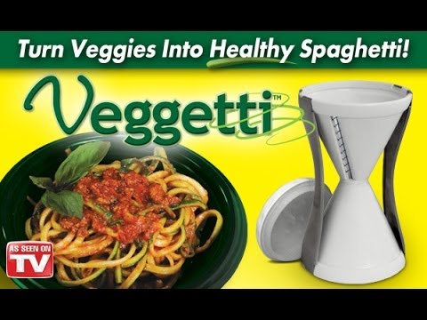 Veggetti Pro As Seen On TV Commercial Buy Veggetti Pro As Seen On TV Vegetable  Noodle Maker 