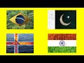 Realistic Flags of the World