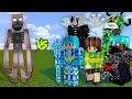 SCP-096 vs. GASTER, HEROBRINE, ORIGIN KING, ULTRA CREEPER TITAN and CHARA! || MCPE