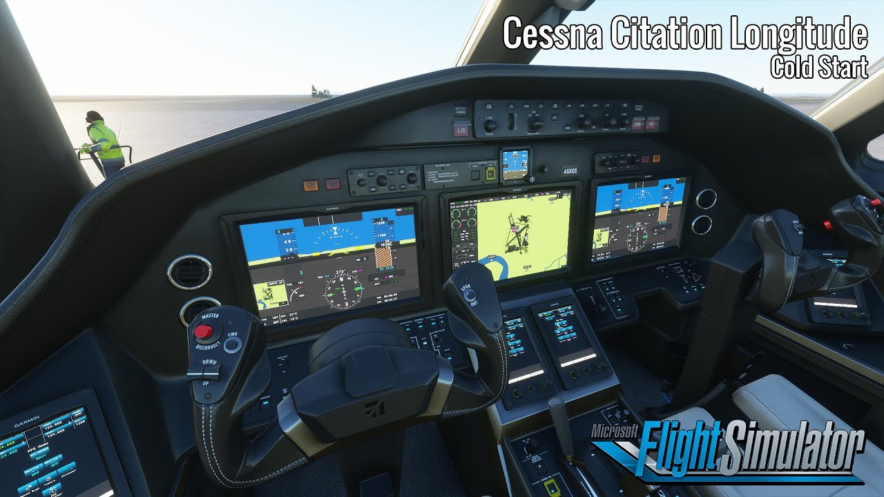 Cessna Citation Longitude Cold Start Microsoft Flight Simulator 2020 Flight Simulator Microsoft Flight Simulator Cessna