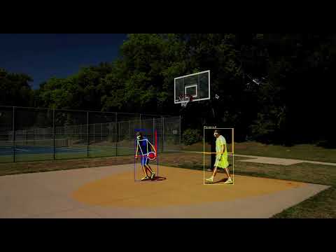 Basketball Computer Vision 2 players