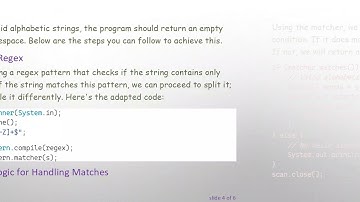 Master the split() Method in Java Regex: Handling Non-Alphabetic Strings