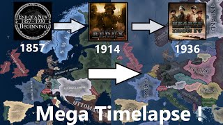 Almost 100 Year Hoi4 Mega Timelapse!