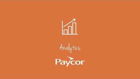Paycor Analytics
