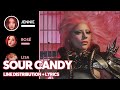 Lady Gaga, BLACKPINK - Sour Candy (Line Distribution + Color Coded Lyrics)