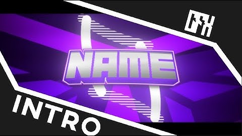 [PZP] Exclusive Purple 2D Intro Template | CipherFX