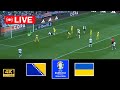 Bosnia and herzegovina vs ukraine  uefa euro qualifiers 2024  football live 2024 gameplay