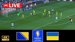 Bosnia And Herzegovina vs Ukraine | Uefa Euro Qualifiers 2024 | Football Live 2024 Gameplay