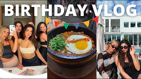 BIRTHDAY WEEKEND VLOG IN MIAMI | turning 24 and ce...