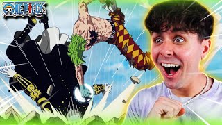 BARRIER BARRIER PISTOL!! | Reacting To One Piece Episodes 713 And 714!