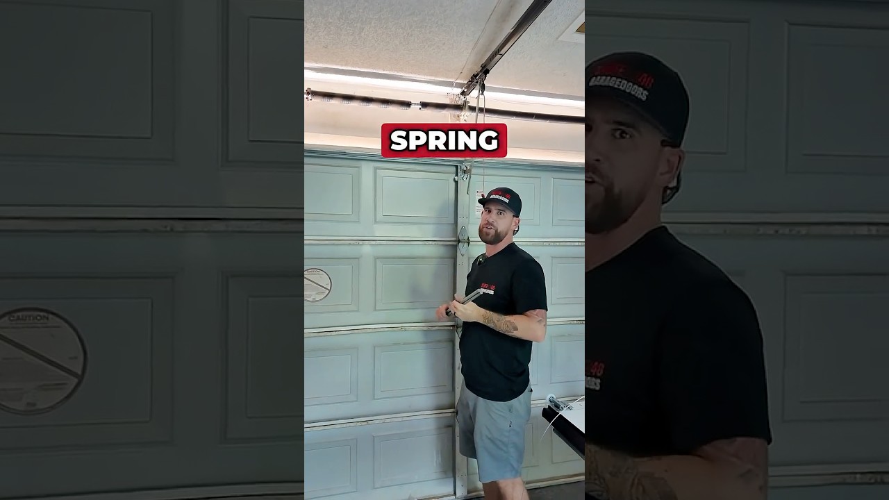 Signs You Have a Broken Garage Door Spring 🚨