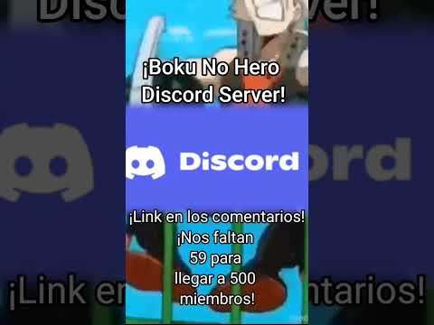 ¡Boku no hero discord server! #myheroacademia #discord #anime #bnha #mha #izukumidoriya #deku