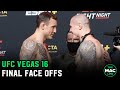 UFC Vegas 16: Jack Hermansson vs. Marvin Vettori Final Face Offs