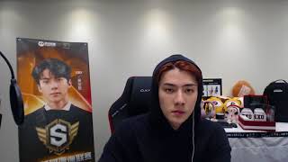 180910 [HUYA] EXO Sehun playing PUBG
