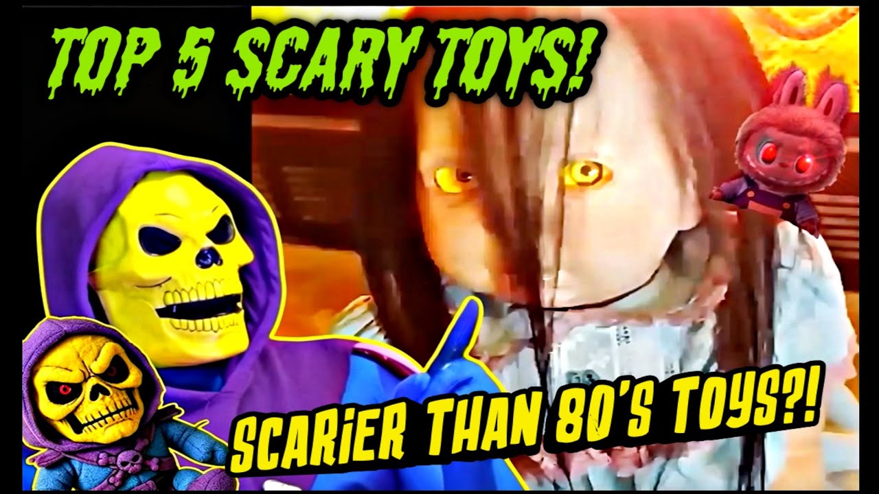 Top 5 Scary Toys caught on camera! Skeletor React!