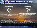 Weekend Weather Update - Nov 2, 2017