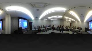 Public Speaking Point-of-View: Audience Laughs (360-Degree Video for Exposure Therapy)