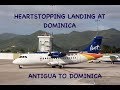 LIAT | ANTIGUA TO DOMINICA | LOUNGE ACCESS | ATR 42-600 | TRIP REPORT