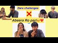 Dare challenge  abeera jeet gyi part  1  ahmera subscribe vlog