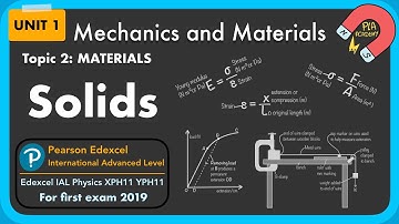 2.2 Solids | Unit 1 Mechanics and Materials | IAL Edexcel AS/A Physics