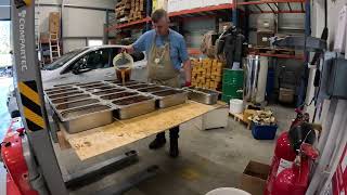 Golden Wax Blocks-Pour to drying!!