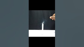 Diy Candle Tricks Making Science Experiment 🕯️ Candle Smoke Hacks #shorts #scienceexperiments