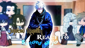 JJK Sorcerer react to Gojo Satoru || JJK X GC || Mistakes eng 