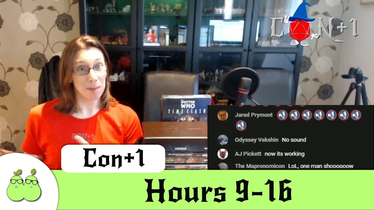 Con +1 24 Hour Livestream Telethon Hours 9-16