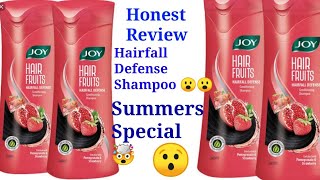 JOY Hair Fruits | Hairfall Defense Conditioning Shampoo | Pomegranate & Strawberry | Beauty Petals