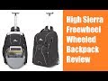 default - High Sierra Freewheel Wheeled Backpack