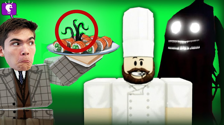 We Make Sushi, So Scary! (Roblox Scary Sushi)