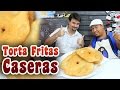 Torta fritas caseras (receta super fácil) con @Monky studios │Recetas divertidas