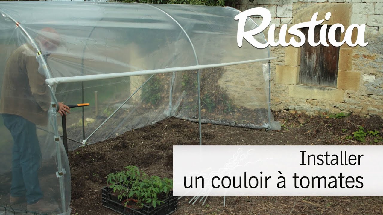 Comment installer un tunnel à tomate YouTube
