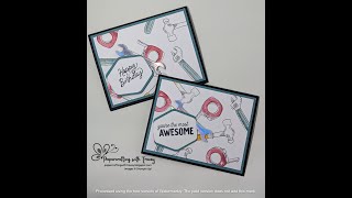Trusty Tools Masculine Card by Papercrafting with Tracey 64 views 3 months ago 18 minutes