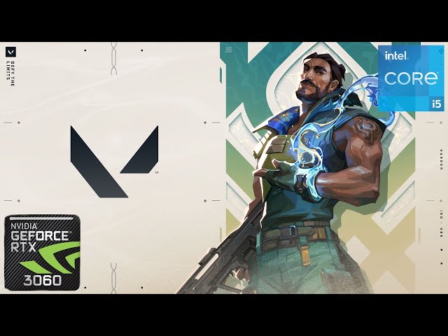 Valorant RTX 3060 & i5 10400F Gaming Benchmark 1080p MAX Settings 