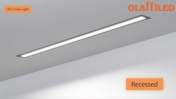 LED Linear Light PF series OLAMLED The New Choice of Professional LED Lighting