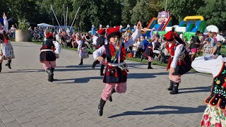 ZTL Moraczewo taniec ludowy KRAKOWIACZEK - SHORT - Wilkowice DOŻYNKI #2023 stroje ludowe folklor