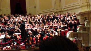 Lacrimosa uit het Requiem van Mozart in het Concertgebouw