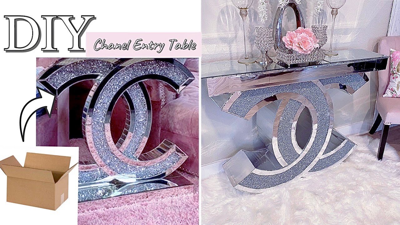 DIY Glam Decor - Custom Chanel inspired storage box for a