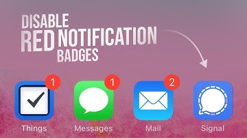 How to Disable Red Notification Badge From App Icons on iPhone (tutorial)