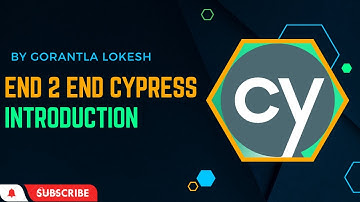 Part 1: Cypress E2E UI Automation Testing | Introduction To Cypress